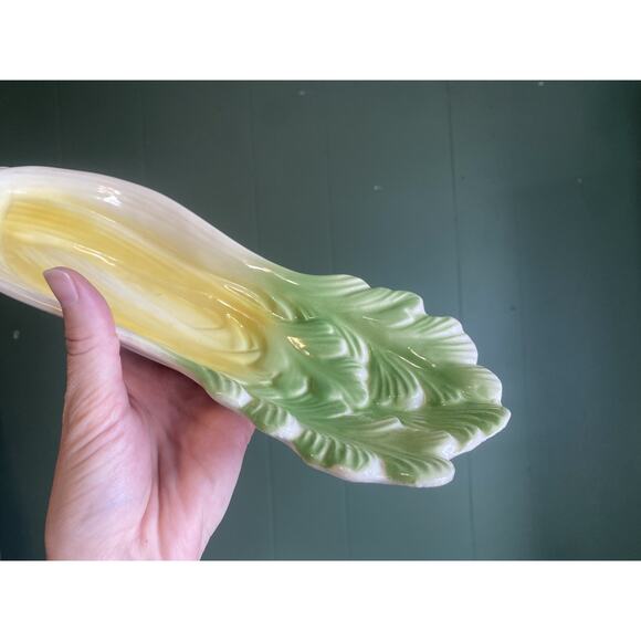 Vegetable Appetizer Kitchen Ceramic Tapas Serving Dish Vintage 50's USA Cardinal - Picture 6 of 8
